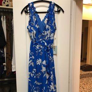 Going Coastal High Low Floral Maxi Dress